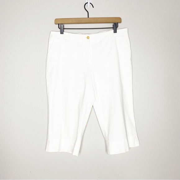 Celine Shorts Capris White Size EU 46 - Picture 1 of 10